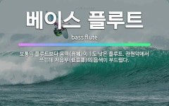 🌟베이스 플루트: 보통의 플루트보다 음역(音域)이 1도 낮은 플루트. 관현악에서 쓰는데 저음부(低音部)의 ... - 표준국어대사전