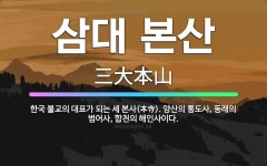 🌟삼대 본산: 한국 불교의 대표가 되는 세 본사(本寺). 양산의 통도사, 동래의 범어사, 합천의 해인사이다. - 표준국어대사전