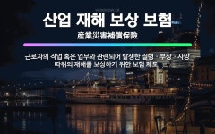 🌟산업 재해 보상 보험: 근로자의 작업 혹은 업무와 관련되어 발생한 질병ㆍ부상ㆍ사망 따위의 재해를 보상하기... - 표준국어대사전