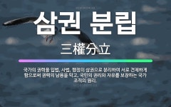 🌟삼권 분립: 국가의 권력을 입법, 사법, 행정의 삼권으로 분리하여 서로 견제하게 함으로써 권력의 남용을 ... - 표준국어대사전
