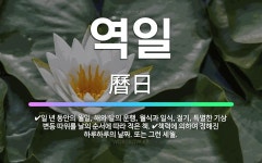 🌟역일: 책력에 의하여 정해진 하루하루의 날짜. 또는 그런 세월., 일 년 동안의 월일, 해와 달의 운행,... - 표준국어대사전