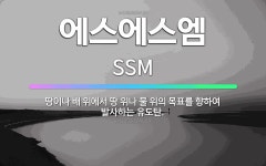 🌟에스에스엠: 땅이나 배 위에서 땅 위나 물 위의 목표를 향하여 발사하는 유도탄. - 표준국어대사전