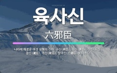 🌟육사신: 나라에 해로운 여섯 유형의 신하. 구신(具臣), 유신(諛臣), 간신(奸臣), 참신(讒臣), 적신... - 표준국어대사전