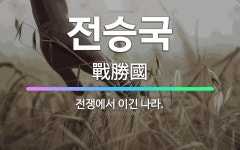 🌟전승국: 전쟁에서 이긴 나라. - 표준국어대사전