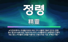 🌟정령: 산천초목이나 무생물 따위의 여러 가지 사물에 깃들어 있다는 혼령. 원시 종교의 숭배 대상 가운데 ... - 표준국어대사전