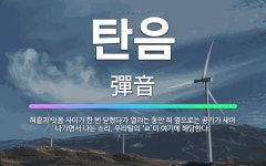 🌟탄음: 혀끝과 잇몸 사이가 한 번 닫혔다가 열리는 동안 혀 옆으로는 공기가 새어 나가면서 나는 소리. 우... - 표준국어대사전