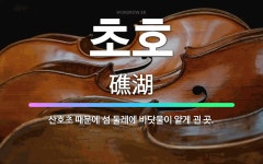 🌟초호: 산호초 때문에 섬 둘레에 바닷물이 얕게 괸 곳. - 표준국어대사전