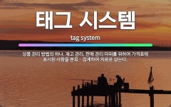 🌟태그 시스템: 상품 관리 방법의 하나. 재고 관리, 판매 관리 따위를 위하여 가격표에 표시된 사항을 분류... - 표준국어대사전