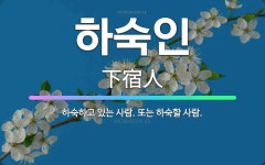 🌟하숙인: 하숙하고 있는 사람. 또는 하숙할 사람. - 표준국어대사전