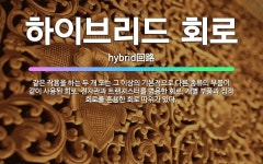 🌟하이브리드 회로: 같은 작용을 하는 두 개 또는 그 이상의 기본적으로 다른 종류의 부품이 같이 사용된 회... - 표준국어대사전