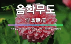 🌟음학무도: ‘음학무도하다’의 어근. (음학무도하다: 음탕하고 잔학하며 도의가 없다.) - 표준국어대사전