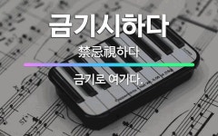 🌟금기시하다: 금기로 여기다. - 표준국어대사전