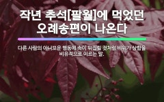 🌟작년 추석[팔월]에 먹었던 오례송편이 나온다: 다른 사람의 아니꼬운 행동에 속이 뒤집힐 것처럼 비위가 상... - 표준국어대사전