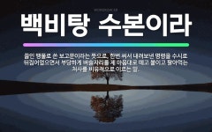 🌟백비탕 수본이라: 끓인 맹물로 쓴 보고문이라는 뜻으로, 한번 써서 내려보낸 명령을 수시로 뒤집어엎으면서 ... - 표준국어대사전