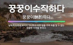 🌟꿍꿍이수작하다: 남에게 드러내 보이지 아니하고 어떤 일을 꾸며 속을 알 수 없는 엉큼한 수작을 부리다. - 표준국어대사전