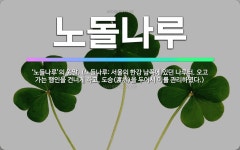 🌟노돌나루: ‘노들나루’의 원말. (노들나루: 서울의 한강 남쪽에 있던 나루터. 오고 가는 행인을 건너게 ... - 표준국어대사전