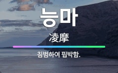 🌟능마: 침범하여 핍박함. - 표준국어대사전