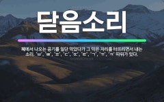 🌟닫음소리: 폐에서 나오는 공기를 일단 막았다가 그 막은 자리를 터뜨리면서 내는 소리. ‘ㅂ’, ‘ㅃ’, ... - 표준국어대사전