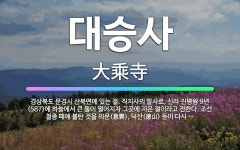 🌟대승사: 경상북도 문경시 산북면에 있는 절. 직지사의 말사로, 신라 진평왕 9년(587)에 하늘에서 큰 ... - 표준국어대사전