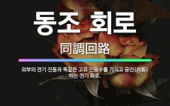 🌟동조 회로: 외부의 전기 진동과 똑같은 고유 진동수를 가지고 공진(共振)하는 전기 회로. - 표준국어대사전