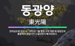 🌟동광양: 전라남도에 있던 시. 1995년 1월 행정 구역 개편 때 광양군과 통합하여 광양시가 신설되면서 ... - 표준국어대사전