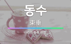 🌟동수: 나라의 동쪽 변방. - 표준국어대사전