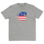 THEBOUNCE 칼하트WIP모션 티셔츠S/S MOTION T-SHIRTGREY HEATHER
