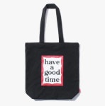 THEBOUNCE 해브어굿타임프레임 토트백 블랙HAVE A GOOD TIME FRAME TOTEBLACK