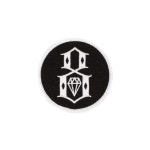 THEBOUNCE ROUND LOGO PATCHBLACK