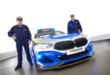 한국타이어, 620마력 BMW 튜닝 경찰차 지원
