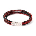 Multi-strand Cobra Bracelet in Red | Fancy.com Multi-strand Cobra Bracelet in Red