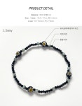 써멀스톤(THERMALSTONE) B14 VENEZIA BEADS BRACELET - 2TYPES | GVG 스토어. 전 세계직배송.
