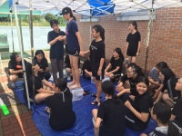 삼천포중앙여중, 여름 한마음 축제에 빠지다.