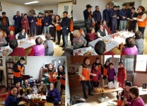 사랑의 사다리 밴드, 대덕구 목상동 7개 경로당에 통닭봉사