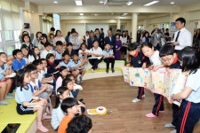 전영근 부산교육청 교육국장, 광남초‘첨단미래 학습센터’개관 축하