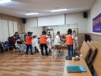 사랑의 사다리 밴드, 대전광역시립체육재활원 미용봉사