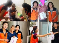 사랑의 사다리 밴드, 동구 홍도동 100명 독거노인 통닭봉사