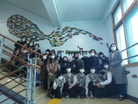 전의중학교, 벽화로 그린 행복학교 완성!