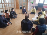 정헌율 익산시장, 익산시 낭산면 행정복지센터 현장행정(15)