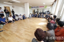 정헌율 익산시장, ‘우리동네 행복버스’ 평화동 행정복지센터 ‘첫출발’