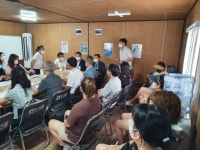 부산광역시의회 국민의힘 이종환 의원 명지5초등학교 공기지연 대책 마련을 위한 회의 주재