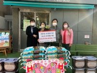 옥련1동, 취약계층 위한 사랑의 쌀, 김치 등 기부 잇따라