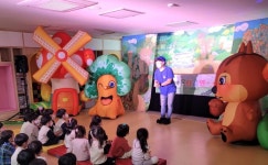 남양주다산초등학교병설유치원 장애인식개선교육 인형극 ‘지혜로운 반쪽이’