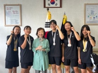 구리여중 2023년 제22회 파로호배 전국카누경기대회 ‘종합준우승’