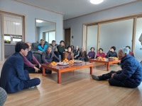 군산시 노석 미성동장, 경로당 순회방문으로 소통행정 시작