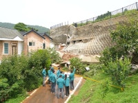 강화군의회, 집중호우에 따른 피해 현장 방문