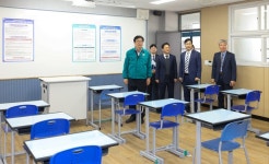 도성훈 인천광역시교육감, 인천 효성고 방문 2025 수능 준비 상황 살펴 도성훈 인천광역시교육감,  인천 효성고 방문 2025 수능 준비 상황 살펴