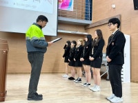 지역 고등학교 인재 양성을 위해 경산제지 비슬고·현풍고에 장학금 기탁