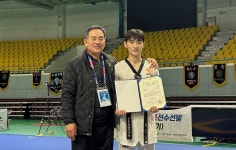 강화도 태권브이 배준서, 7년 연속 국가대표 발탁
