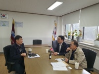 문승호 도의원, 성남문원중 통학로‧학교시설 안전 점검